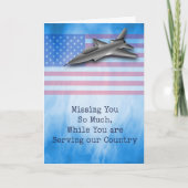 Vermisst Sie während Ihres Aufenthalts in unserem  Karte (Vorderseite)