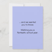 Vermisst Sonnenblumen im Foto nach Maß Karte (Rückseite)