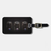 Vermisst unmöglich gepäckanhänger (Vorderseite horizontal)