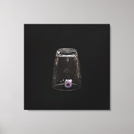 Vermisst unmöglich leinwanddruck