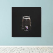 Vermisst unmöglich leinwanddruck (Insitu (Holzboden))