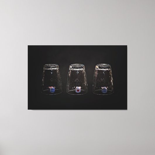 Vermisst unmöglich leinwanddruck (Vorderseite)