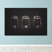 Vermisst unmöglich leinwanddruck (Insitu (Holzboden))