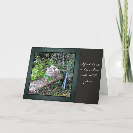 Vermisste Ausdrucks-Note-Karte Karte (Vorderseite)