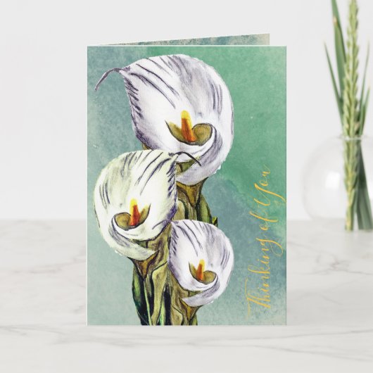 Vermisste benutzerdefinierte Karte für Lilies (Vorderseite)