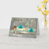 Vermisste Dauerkarte während des Sommercamps Karte (Gelbe Blume)