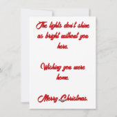 Vermisste dir heute Weihnachten (Rückseite)