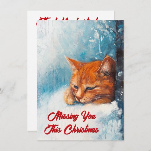 Vermisste dir heute Weihnachten (Vorne/Hinten)