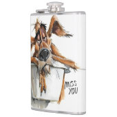 Vermisste Flasche - Adorable Dose Design Flachmann (Links)