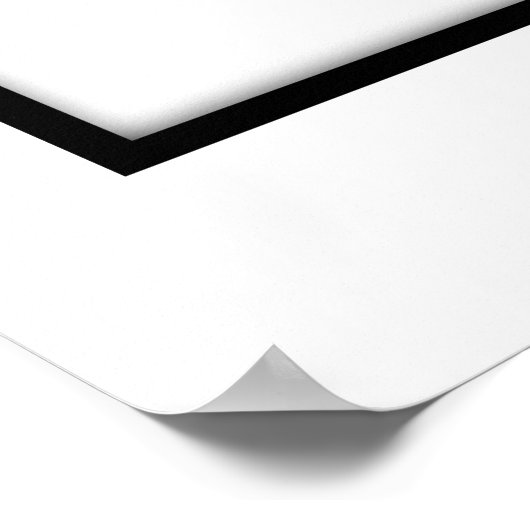 Vermisste Frau Poster (Ecke)