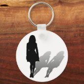 Vermisste Frau Schlüsselanhänger (Vorderseite)