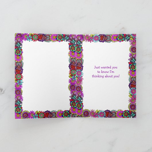 Vermisste Freundschaft Karte (Innenseite)