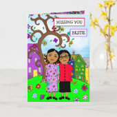 Vermisste Freundschaft Karte (Gelbe Blume)