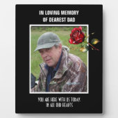 Vermisste Gedenkstätte Fotoplatte (Vorderseite)