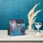 Vermisste Illustration Art Fotoplatte (InSitu)
