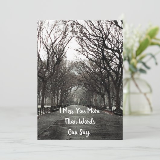 Vermisste Karte (Stehend Vorderseite)