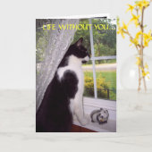 Vermisste Karte (Gelbe Blume)