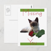 Vermisste Karte (Vorne/Hinten)