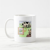 Vermisste Kuh Funny Cartoon Geschenke & Sammlerstü Kaffeetasse (Links)