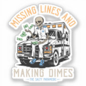 Vermisste Linien und Aufkleber für Dimes (Vorderseite)