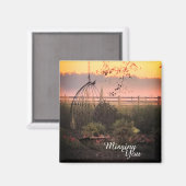 Vermisste Meldung Magnet (Vorderseite/Rückseite)