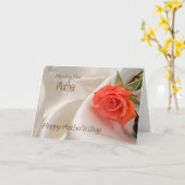 Vermisste Mutter am Muttertag Karte (Gelbe Blume)