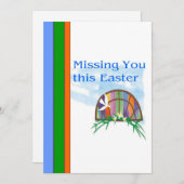 Vermisste Ostergrußkarte Feiertagskarte (Vorne/Hinten)