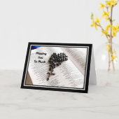 Vermisste Person des Militärdienstes Karte (Gelbe Blume)