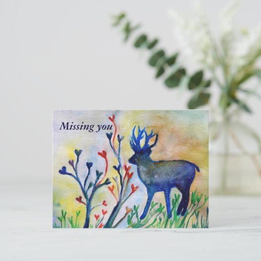 Vermisste Postkarte (Stehend Vorderseite)