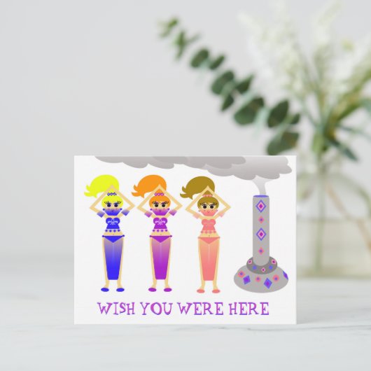 Vermisste Postkarte (Stehend Vorderseite)