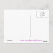 Vermisste Postkarte (Rückseite)