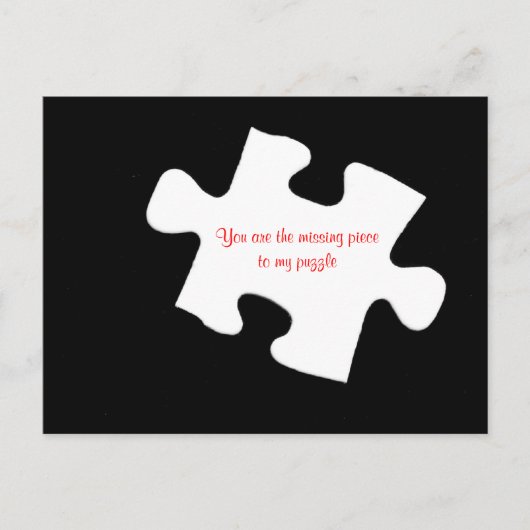 Vermisste Postkarte (Vorderseite)