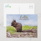 Vermisste Postkarte (Vorne/Hinten)