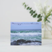 Vermisste Sie/ Jede Option_Postkarte Postkarte (Stehend Vorderseite)