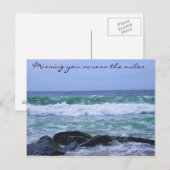 Vermisste Sie/ Jede Option_Postkarte Postkarte (Vorne/Hinten)