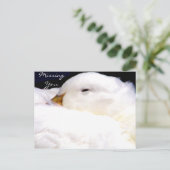 Vermisste Sie_ Postkarte (Stehend Vorderseite)