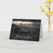 Vermisste Strandkarten Karte (Gelbe Blume)