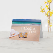 Vermisste Strandlage Karte (Gelbe Blume)