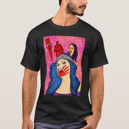 Vermisste und ermordete einheimische Mama T-Shirt (Vorderseite)