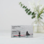 Vermisste Wakeboarder-Geschäfts-Karte Visitenkarte (Stehend Vorderseite)