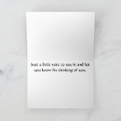 Vermisste Wasserlilienkarte (bearbeitbar) Karte (Innenseite)