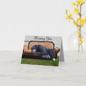 Vermisste You__ Card Karte (Gelbe Blume)