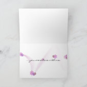 Vermisste You-Rose am Strand Karte (Innenseite)