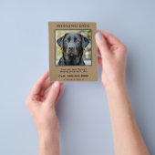 Vermisster Flyer für das benutzerdefinierte Foto (Gruppe)