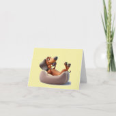 Vermisster Freund Karte (Vorderseite)