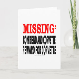 Vermisster Freund und Korvette: Belohnung für Karte