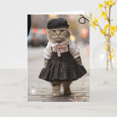 Vermisster Gruß Karte (Gelbe Blume)