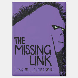 Vermisster Link - Vintages Horror-Filmplakat Magne Magnet