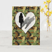 Vermisster Mann Karte (Gelbe Blume)