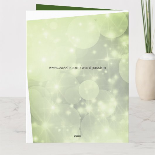 Vermisster Muttertag Karte (Rückseite)